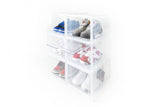 SNKR & SOLE SNEAKER STORAGE BOX (CLEAR) - 6 PACK BUNDLE (FREE SHIPPING)